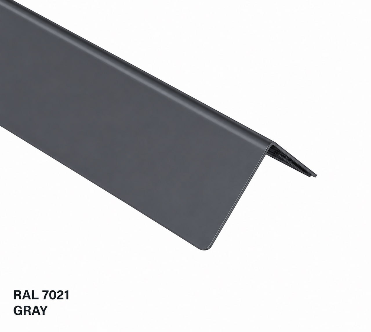 Dark Gray corrugated metal roofing panel 26 gauge Sacramento